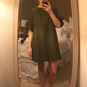 Zara Army Green Playsuit